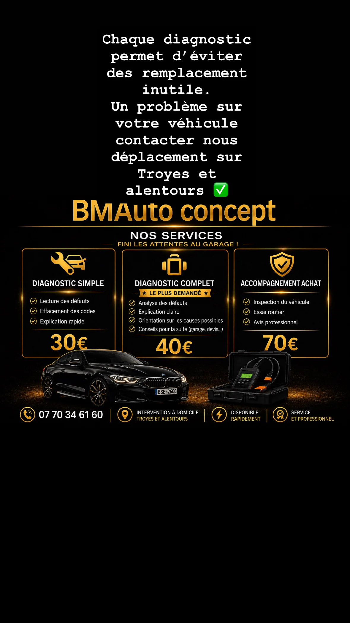 Diagnostic automobile